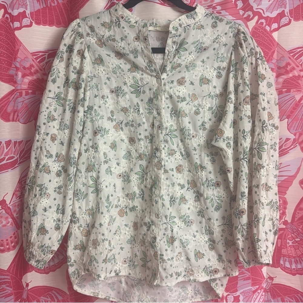 Solitaire Floral Blouse